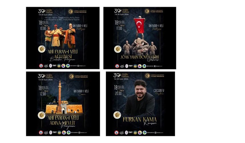 18 Eylül’de Kırşehir’de Ahilik Haftası rüzgârı esmeye devam edecek