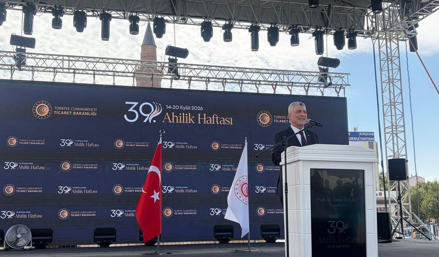 Ömer Bolat Kırşehir’den Seslendi: Ahilik Anadolu’nun Manevi Mirası