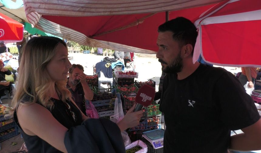 Kırşehir Köylü Pazarı’nda Üzüm Tepkisi: “Yıllardır Satıyoruz, Neden Şimdi Yasak?”