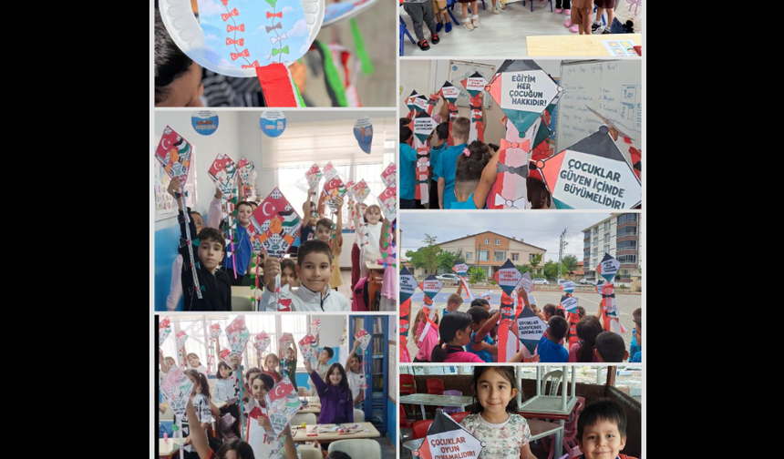 Kırşehir’de Öğrenciler Gazzeli Çocukların Sesi Oldu