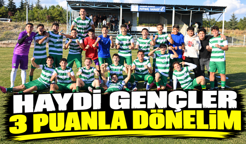 Kırşehirspor U19, Bugün 4. Galibiyet İçin Sahada