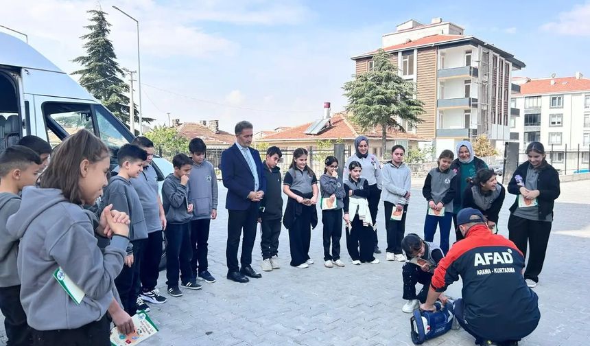 Kırşehir AFAD’dan Öğrencilere Afet Bilinci Eğitimi
