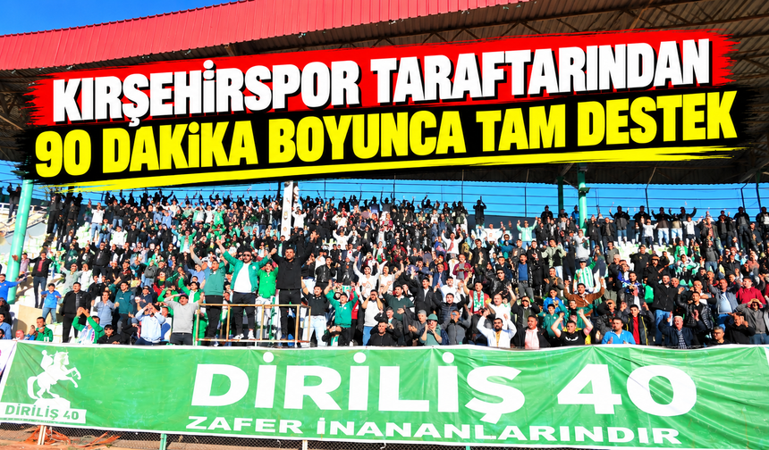 Ahi Stadı’nda zaferin mimarlarından biri de taraftarlar!