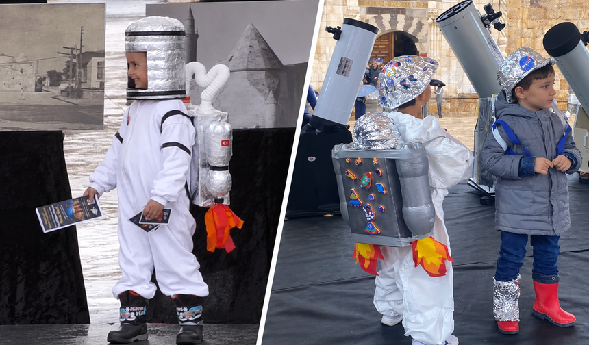 Kırşehir’de Astronotlar Meydana İndi!