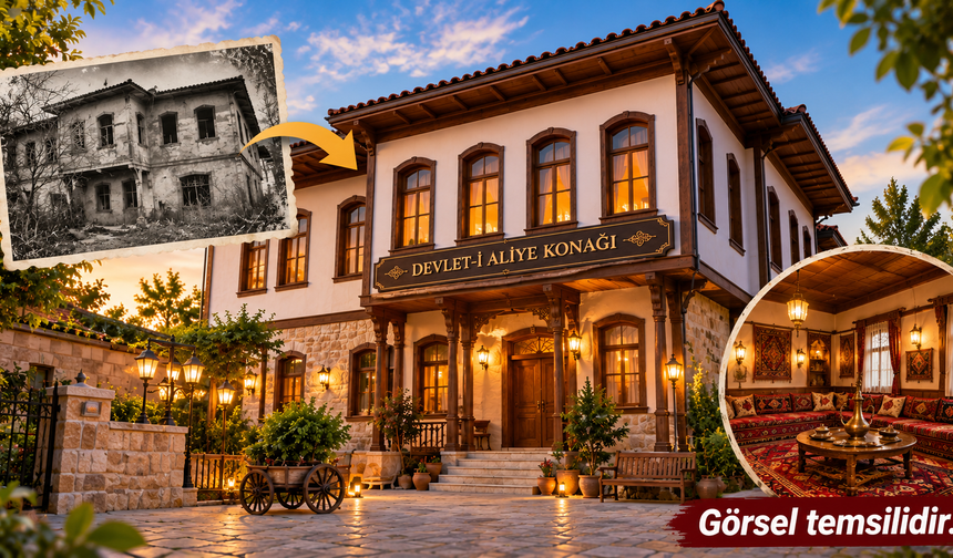Kırşehir’de Tarihi Konak Yeniden Hayat Buluyor!
