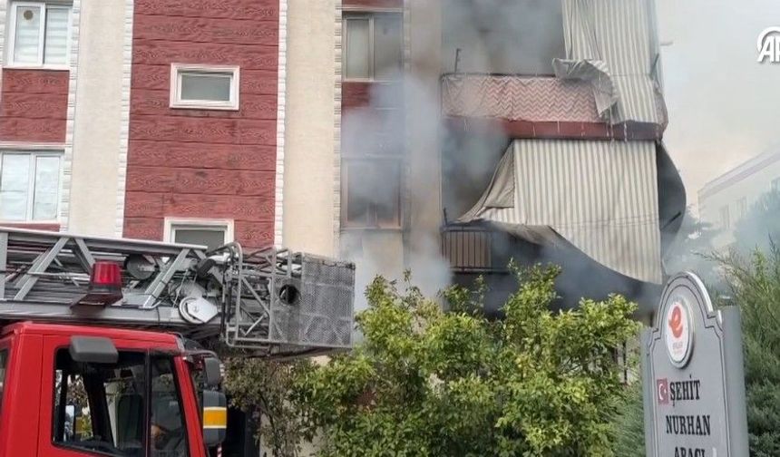 4 Katlı Binada Tüp Paniği! İtfaiye Ekipleri Seferber Oldu