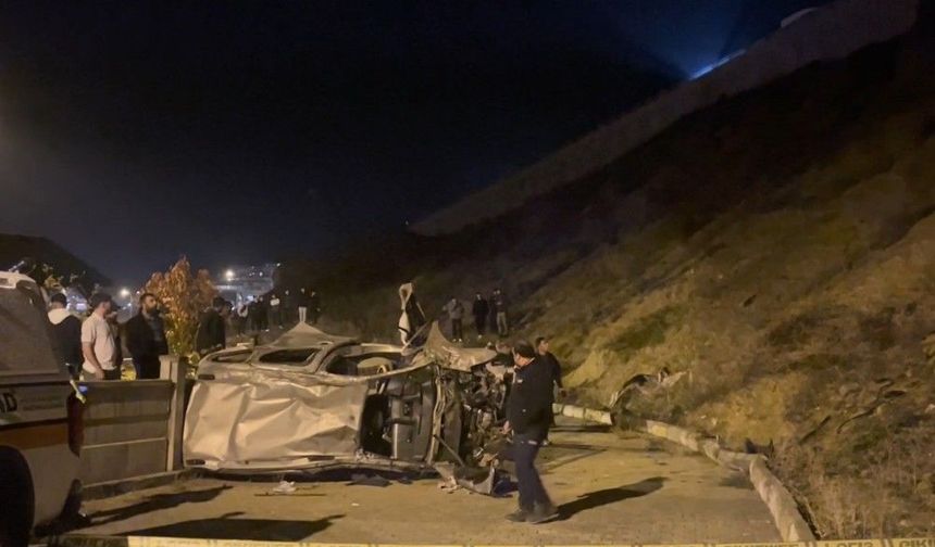Şarampolden Caddeye Savruldu! 20 Yaşındaki Kerim Can Kurtarılamadı