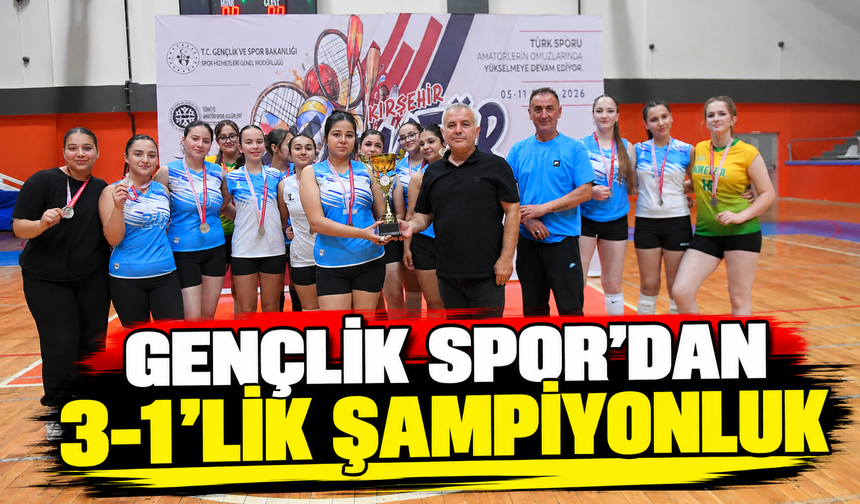 Gençlikspor’dan 3-1’lik şampiyonluk