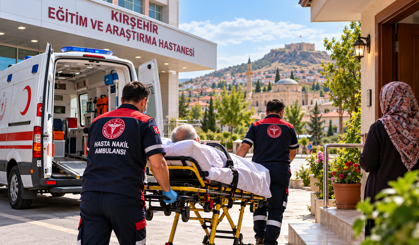 Kırşehir'de Hastalara Ambulansla Eve Ulaşım Hizmeti! Kimler Yararlanabiliyor?