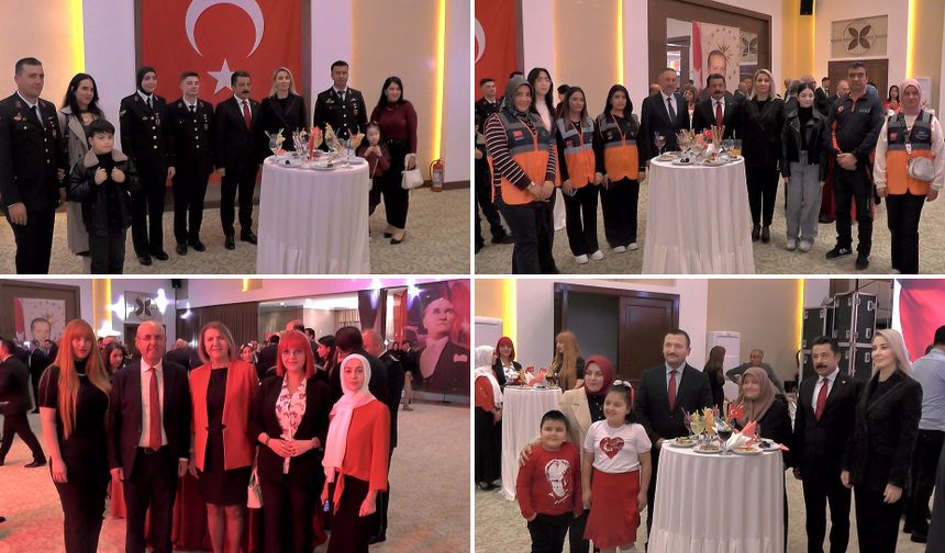Kırşehir’de 29 Ekim Cumhuriyet Bayramı kapsamında Valilik tarafından Cumhuriyet Resepsiyonu düzenlendi.