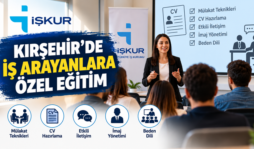 Kırşehir’de İş Arayanlar Bu Eğitimi Kaçırmasın!