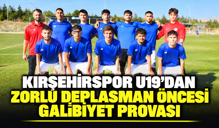 Ürgüpspor maçı öncesi moral depoladılar