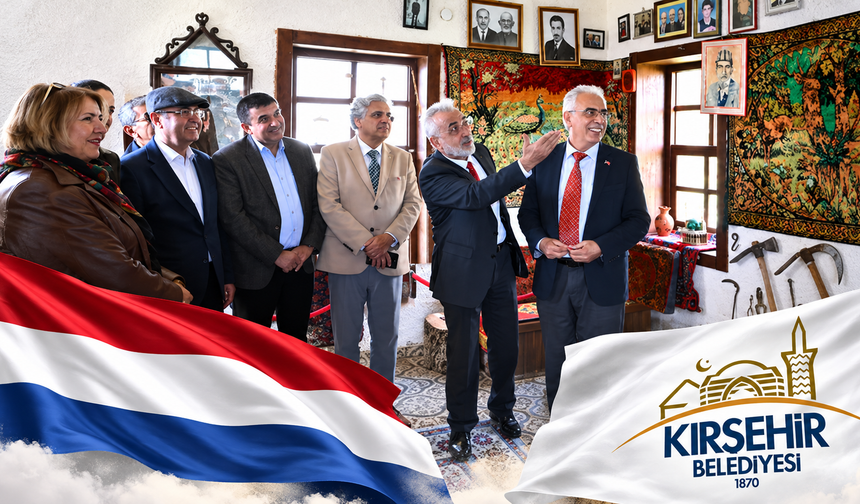 Kırşehir ile Hollanda Arasında Kültür Köprüsü: Tilburg Kültürevi Açıldı