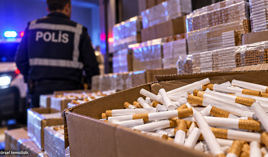 Kırşehir’de Kaçakçılık Operasyonu: 221 Bin Makaron Ele Geçirildi