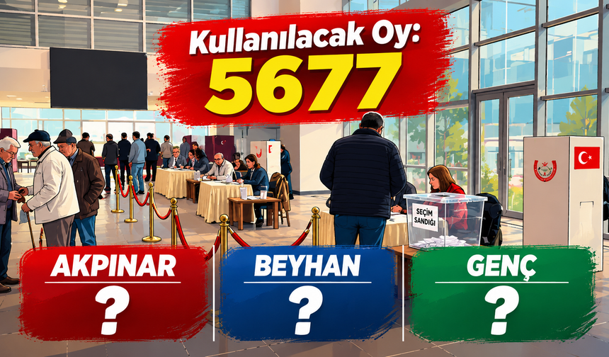 Kritik Seçimde Sandıklar Kuruldu!