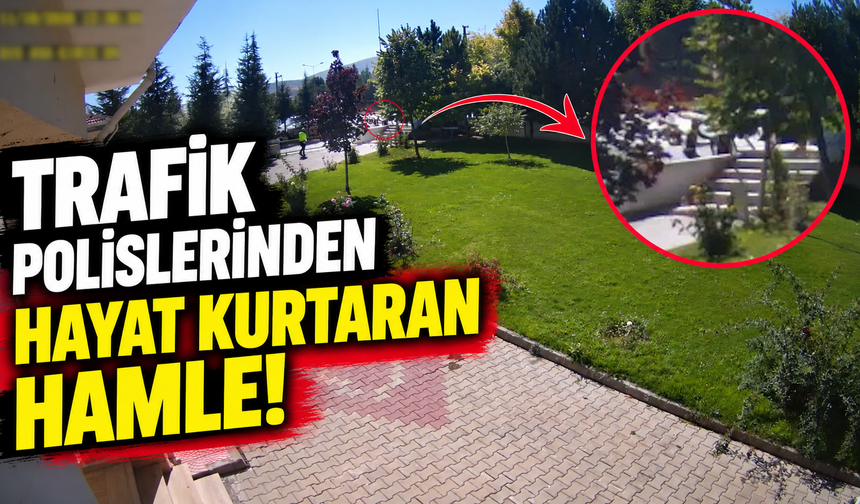 Kırşehir'de Nefes Nefese Kurtarma! Polisler Hayata Bağladı