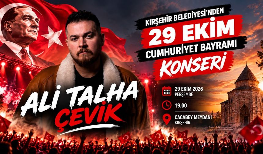 Ali Talha Çevik Kırşehirli Hayranlarıyla Buluşacak!