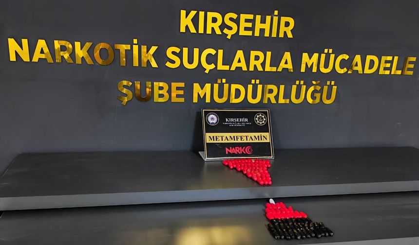 Kırşehir'de Uyuşturucuyu Öyle Bir Yerde Taşıdılar ki!