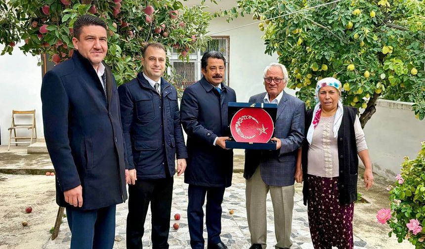 Kırşehir’de Şehit Bayram Erin’in Ailesine Vefa Ziyareti