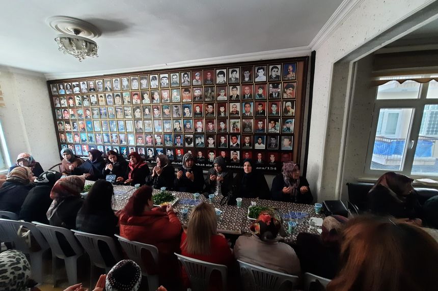 Kırşehir Şehit Aileleri Derneği’nden Şehit Polis Memuru Buket Keleş’e mevlit