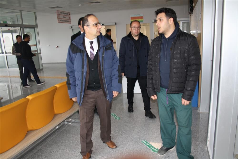 Sağlık Müdürü Değirmencioğlu'ndan Mucur Devlet Hastanesi’ne ziyaret…