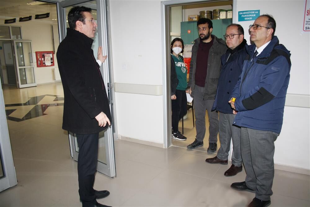 İl Sağlık Müdürü Değirmencioğlu Akpınar ilçesini ziyaret etti