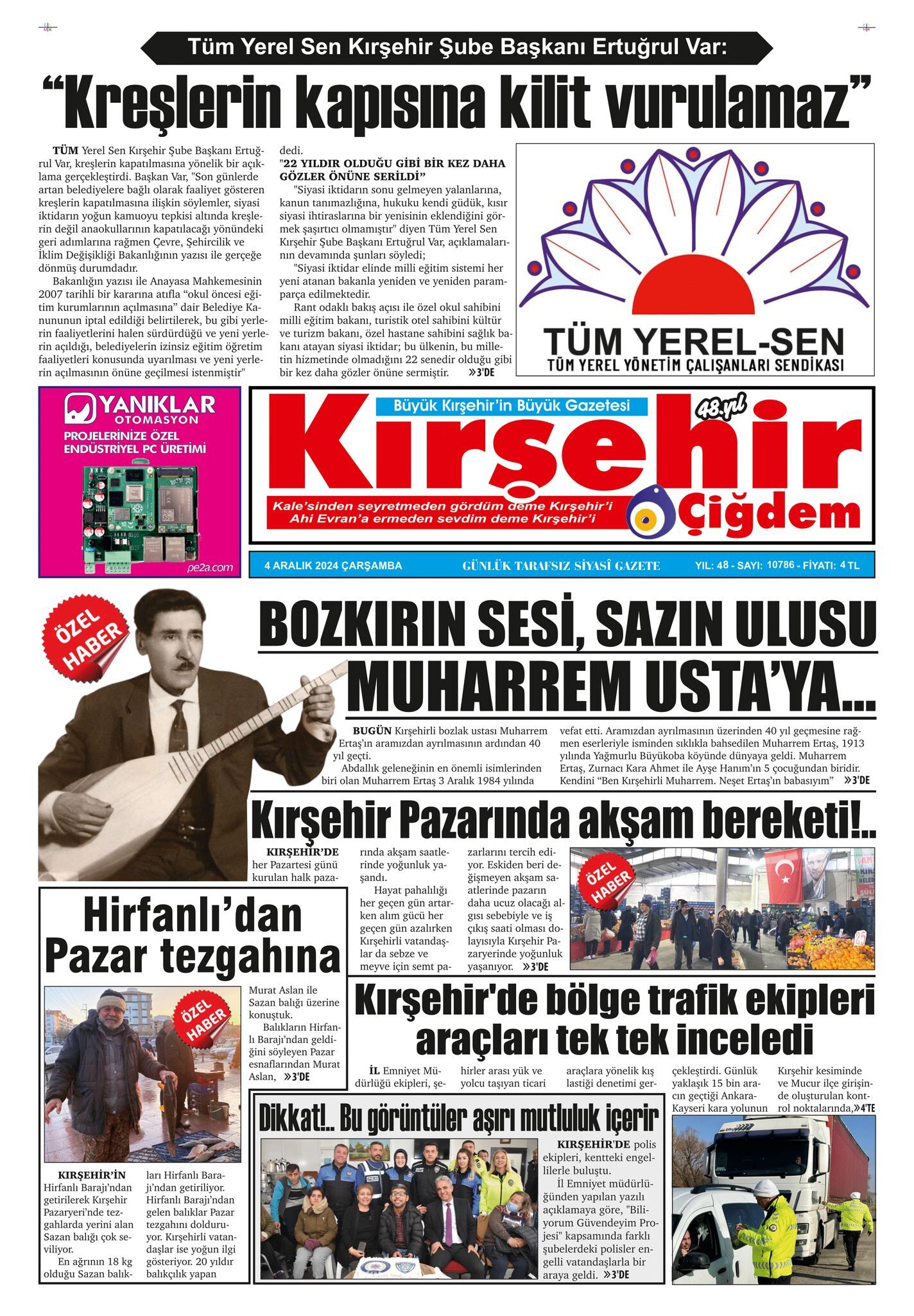 4 Aralık Gazete
