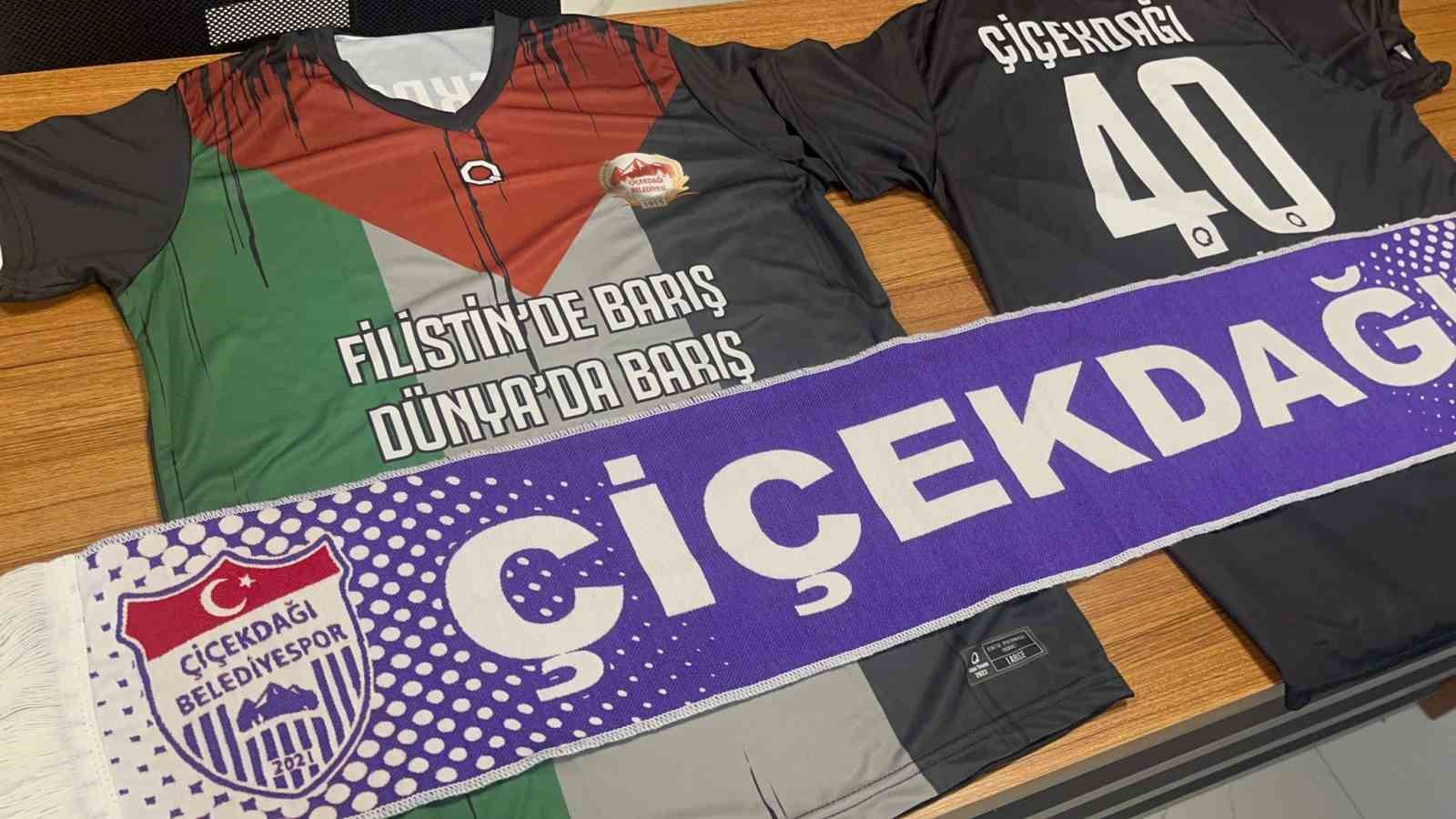 Çiçekdağı Belediyespor’dan Filistin’e Destek (2)