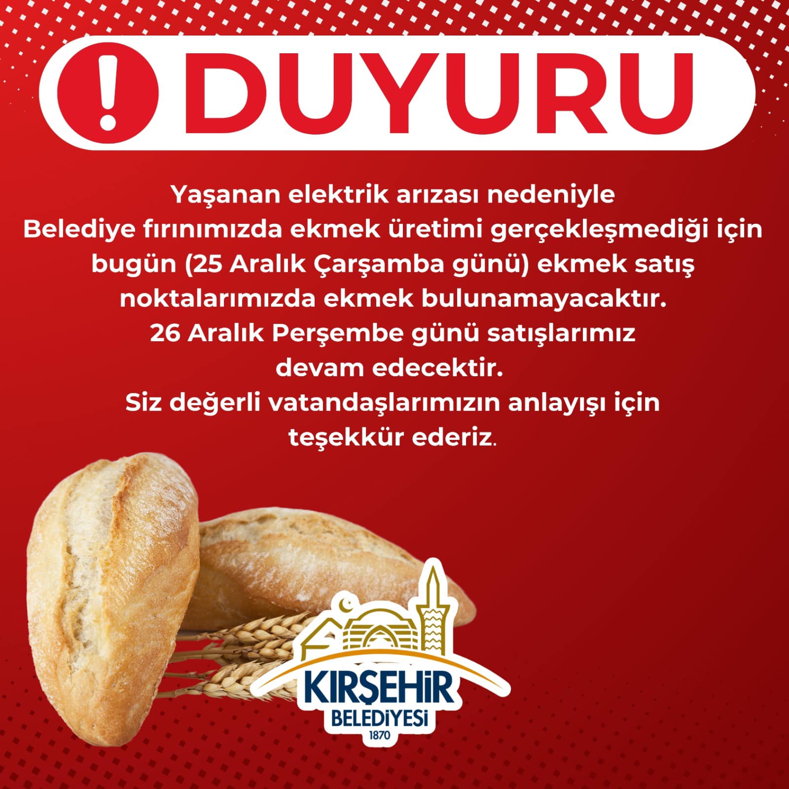 Ekmek Belediye