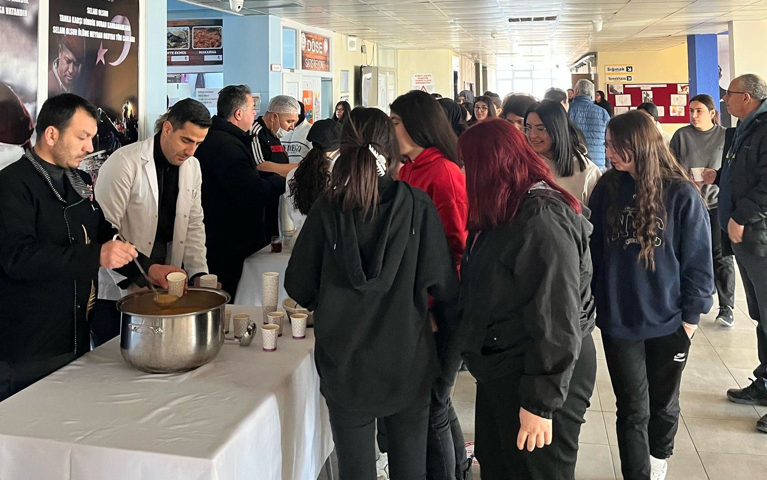 Kırşehir'de Öğrencilere Sıcak Çorba 2