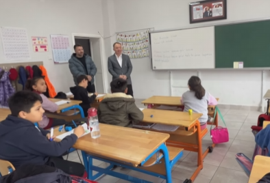 Müdür Gülşen, Köy Okullarını Ziyaret Etti