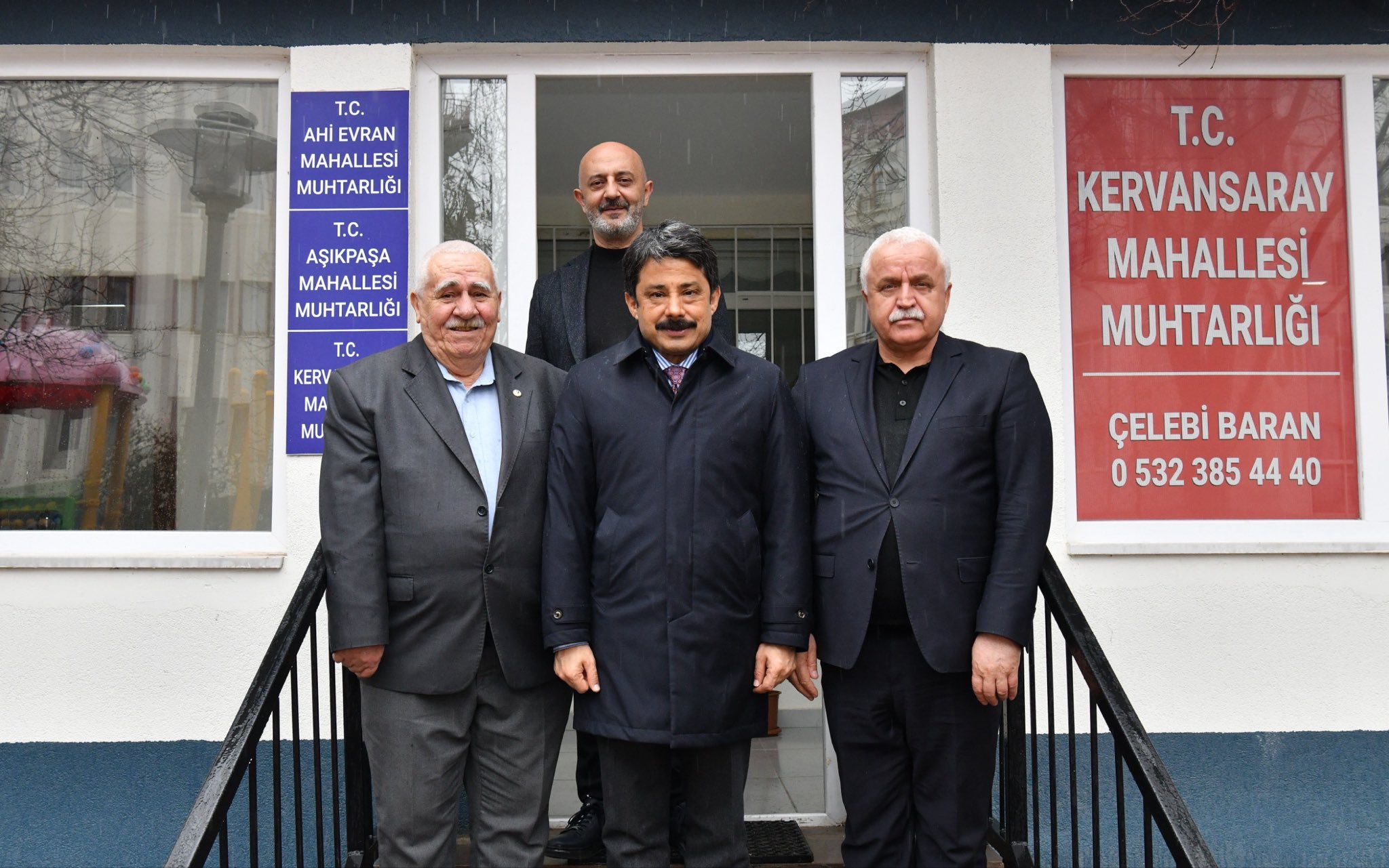 Vali Demiryürek Muhtarları Ziyaret Etti