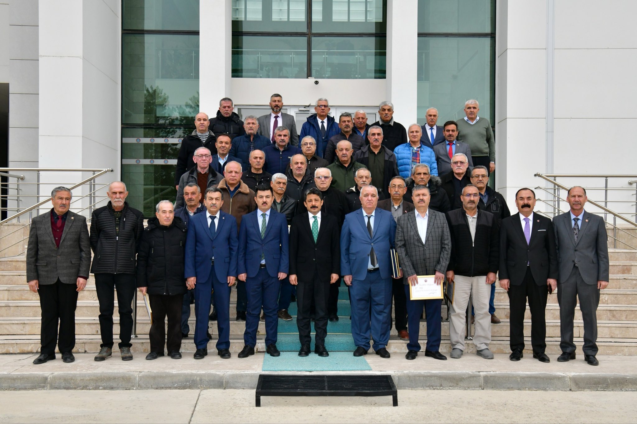 Emekli Olan Personellere Teşekkür Belgeleri Taktim Edildi