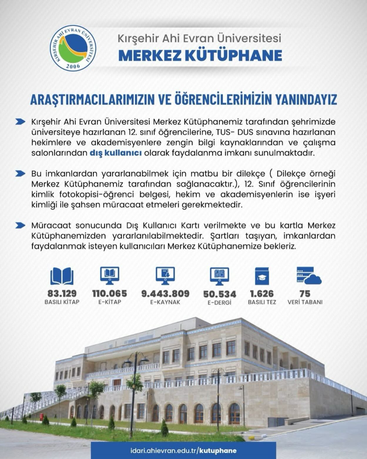 Kaeü Merkez Kütüphanesinden Herkes Faydalanacak!