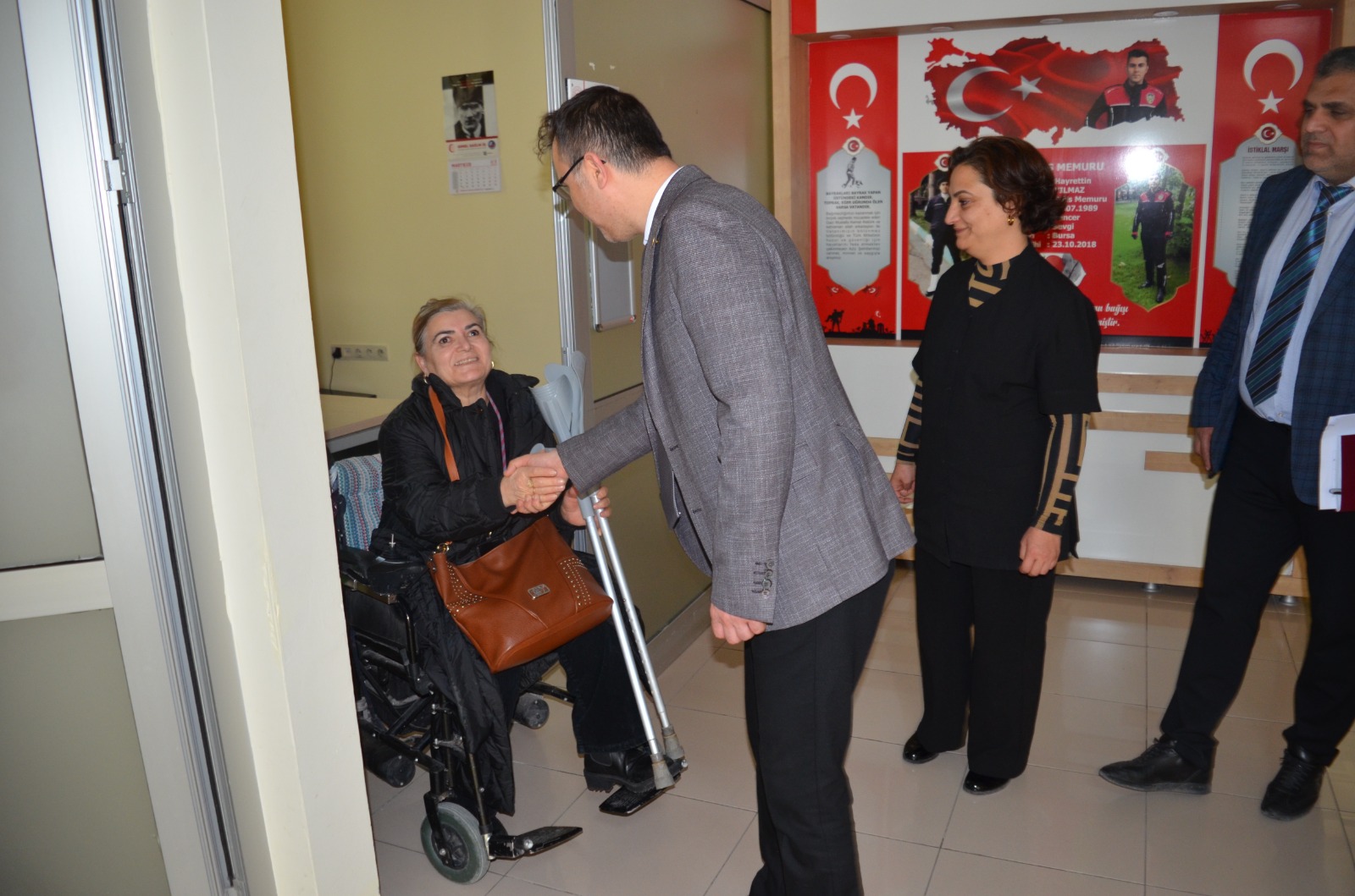 Müdür Ersoy, Başhekim Şahin Ile Bir Araya Geldi1