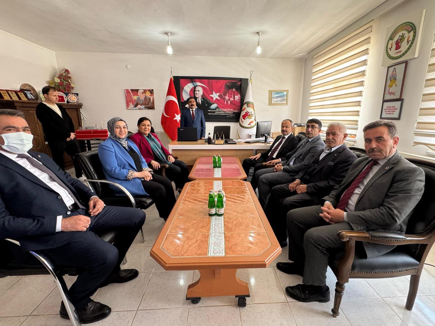 Ak Parti Mkyk Üyesi Temel Başalan Kırşehir’deydi