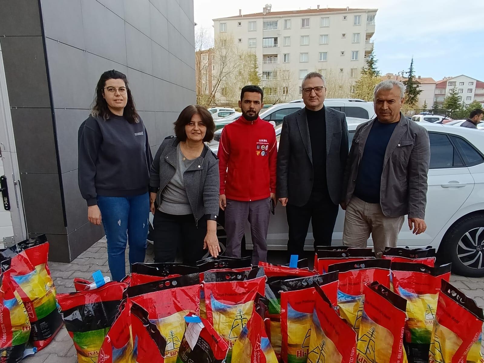 Kırşehir’de Çiftçiye 1870 Kg Tohum Desteği Verildi!
