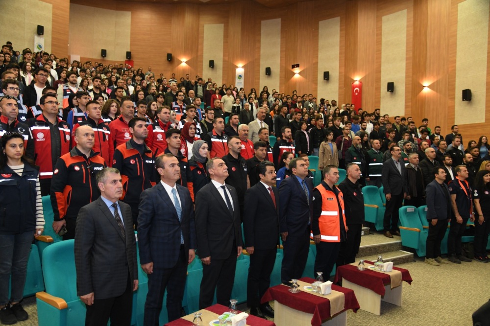 Afetlere Karşı Hazırlıklı Olmanın Önemi Anlatıldı