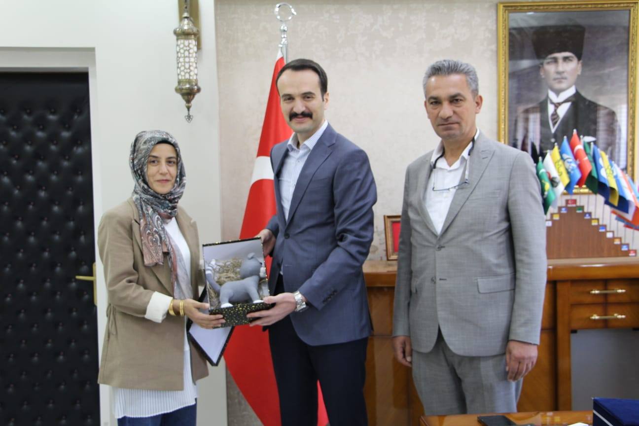 Akpınar Halk Eğitim Merkezi'nden Kaymakam Erdoğan'a Ziyaret 2
