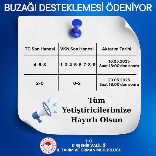 Destekler Hesaplarda!..