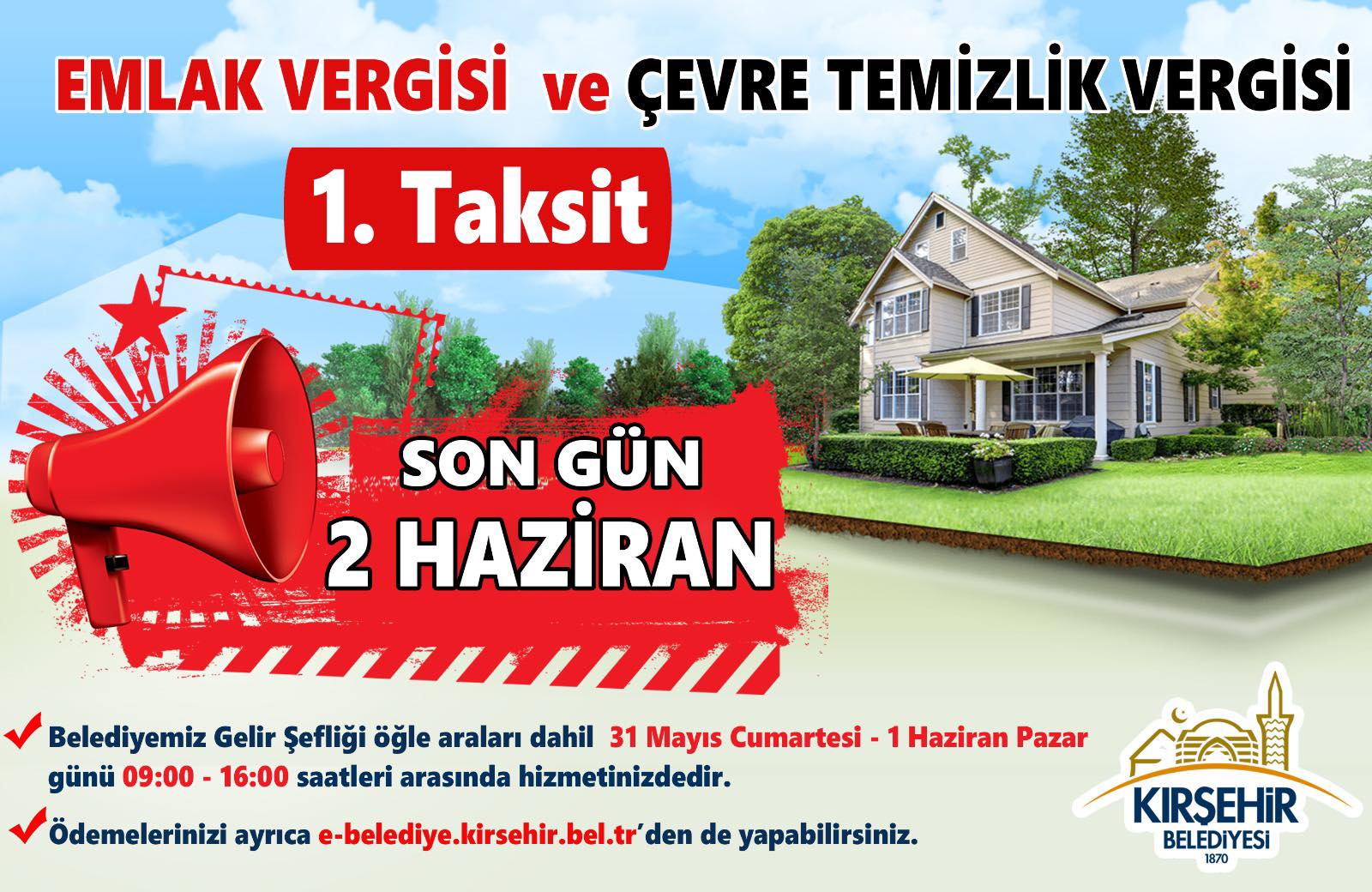 Emlak Vergisi Için Son Gün Yaklaşıyor