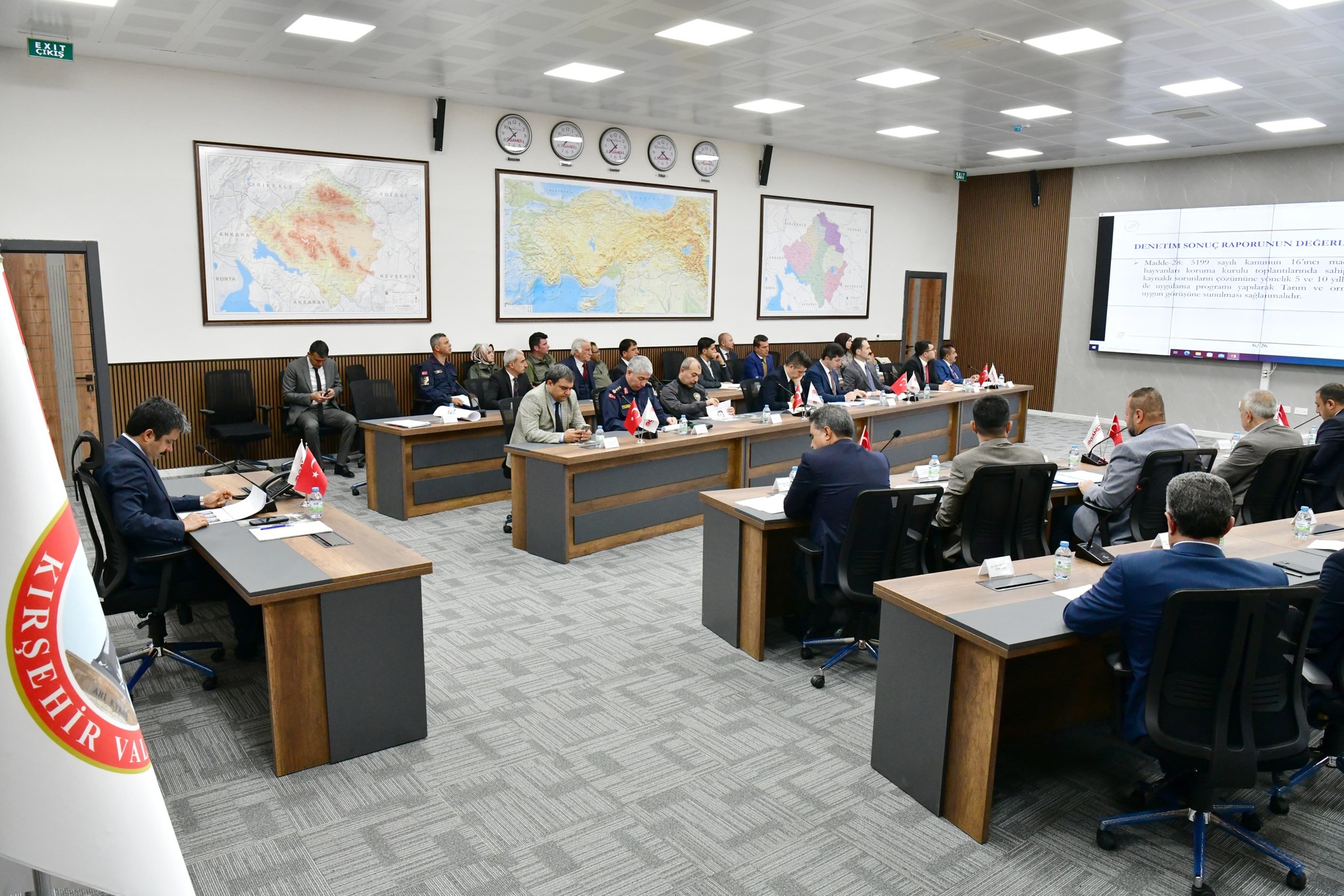Kırşehir’de Hayvan Refahı İçin Kurul Bir Araya Geldi