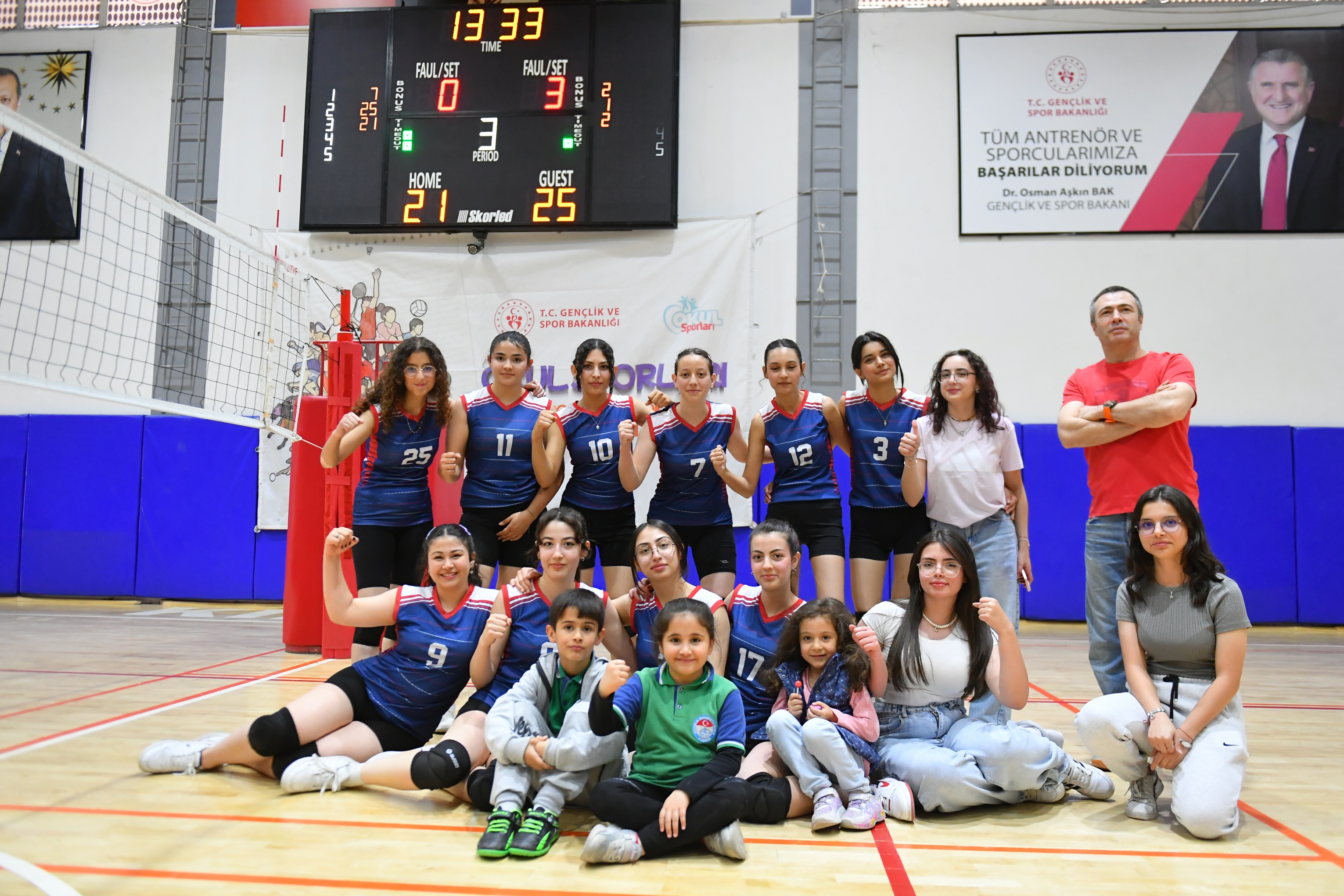 Voleybol B’nin Şampiyonu Ahi Evran Oldu (3)
