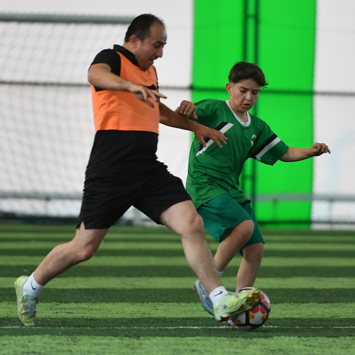 Babalar Ve Oğullar Futbol Maçında Karşılaştı (1)