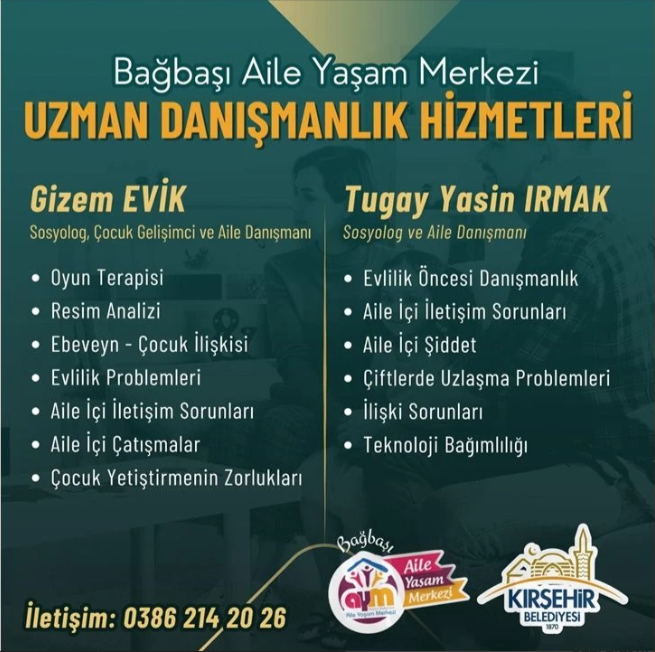 Bağbaşı Aile Yaşam Merkezi Profesyonel Destek Sunuyor!1