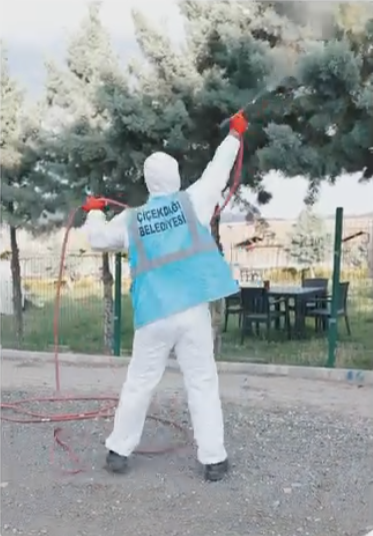 Çiçekdağı Belediyesi’nden Örnek Ilaçlama Seferberliği1
