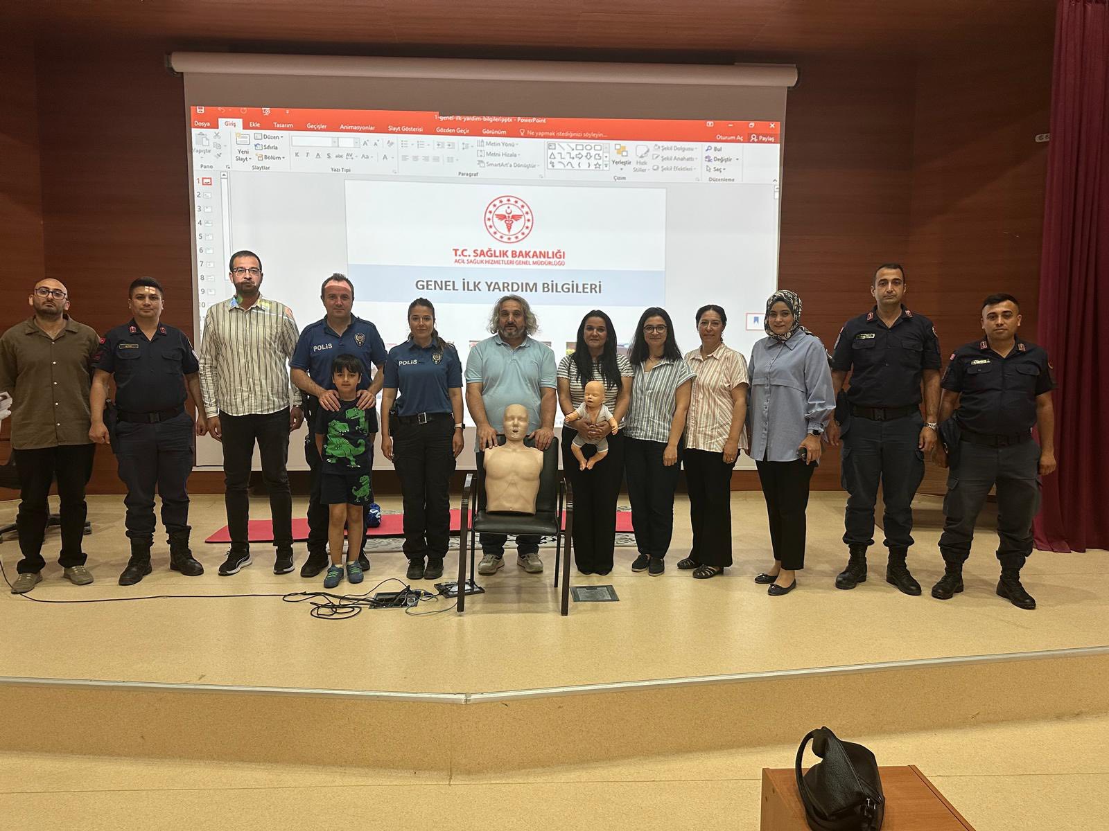Çiçekdağı’nda Devlet Memurlarına Hayat Kurtaran Eğitim