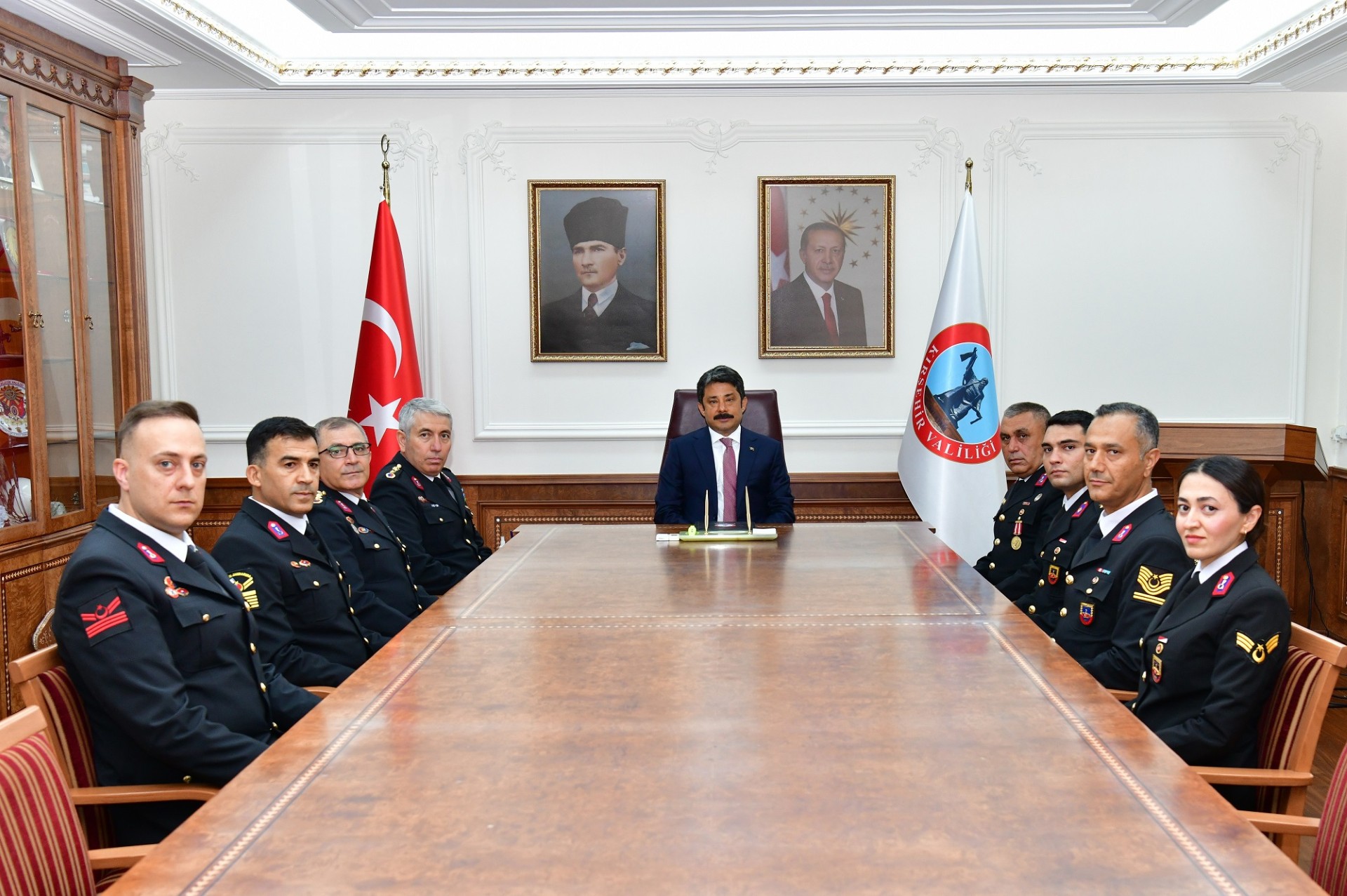 Jandarma Teşkilatı 186. Yılında Vali Demiryürek’i Ziyaret Etti2