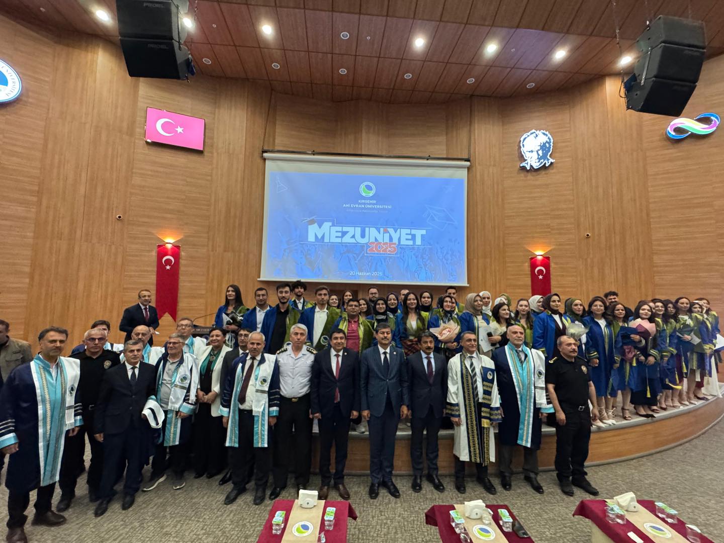 Kırşehir Ahi Evran Üniversitesi'nde 3960 Mezunla Gurur Günü