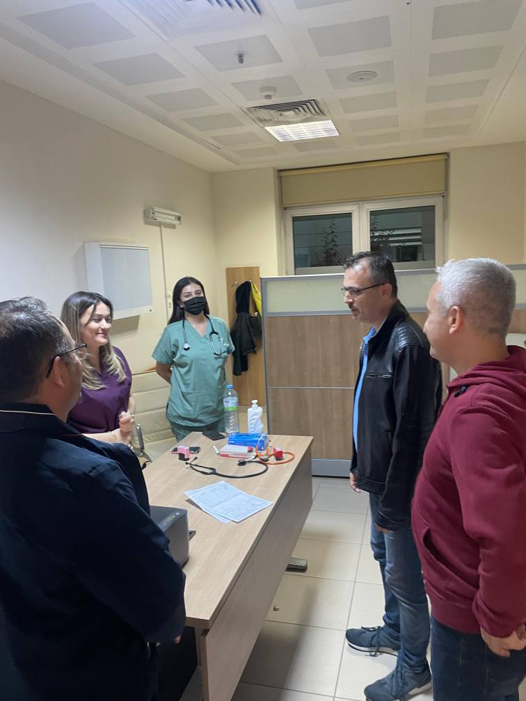 Kırşehir İl Sağlık Müdürlüğü'nden Gece Ziyareti 2